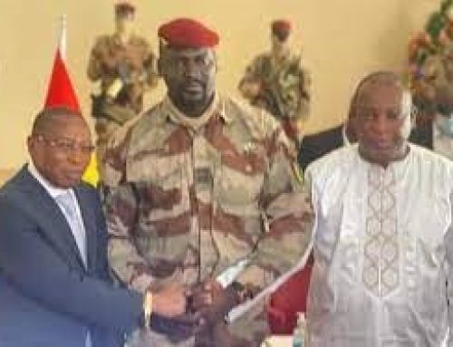 URGENT: Le Colonel Mamady Doumbouya, le Capitaine Moussa Dadis Camara et le Général Sékouba Konaté au Palais Mohamed V