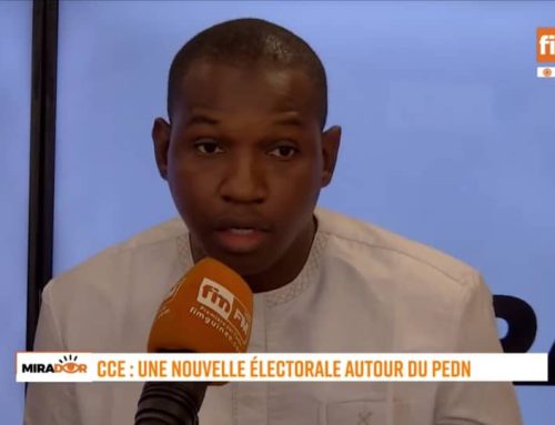 Le fichier électoral: le PE.D.N opte pour la reprise intégrale du recensement. Dixit Mohamed Cissé, responsable de la cellule de communication du Parti