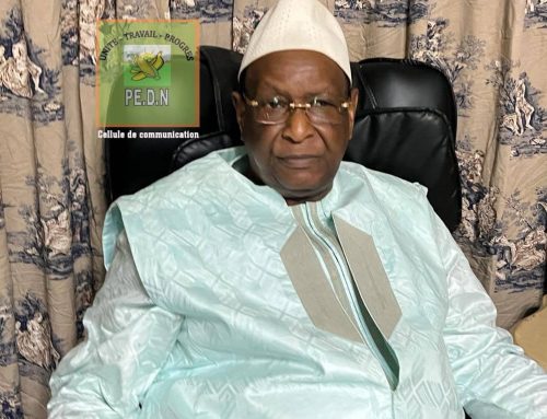 CÉLÉBRATION DE L’AID El FITR : LE PRÉSIDENT LANSANA KOUYATÉ ADRESSE UN MESSAGE FORT À SES COMPATRIOTES.