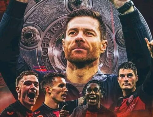 BUNDESLIGA: SCÈNES DE LIESSE ET ENVAHISSEMENT DE TERRAIN AVANT LE COUP DE SIFFLET FINAL POUR LE SACRE DU BAYER LEVERKUSEN