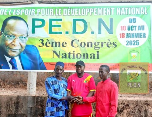 CONGRÈS PEDN: GAOUAL ÉLU SES RESPONSABLES