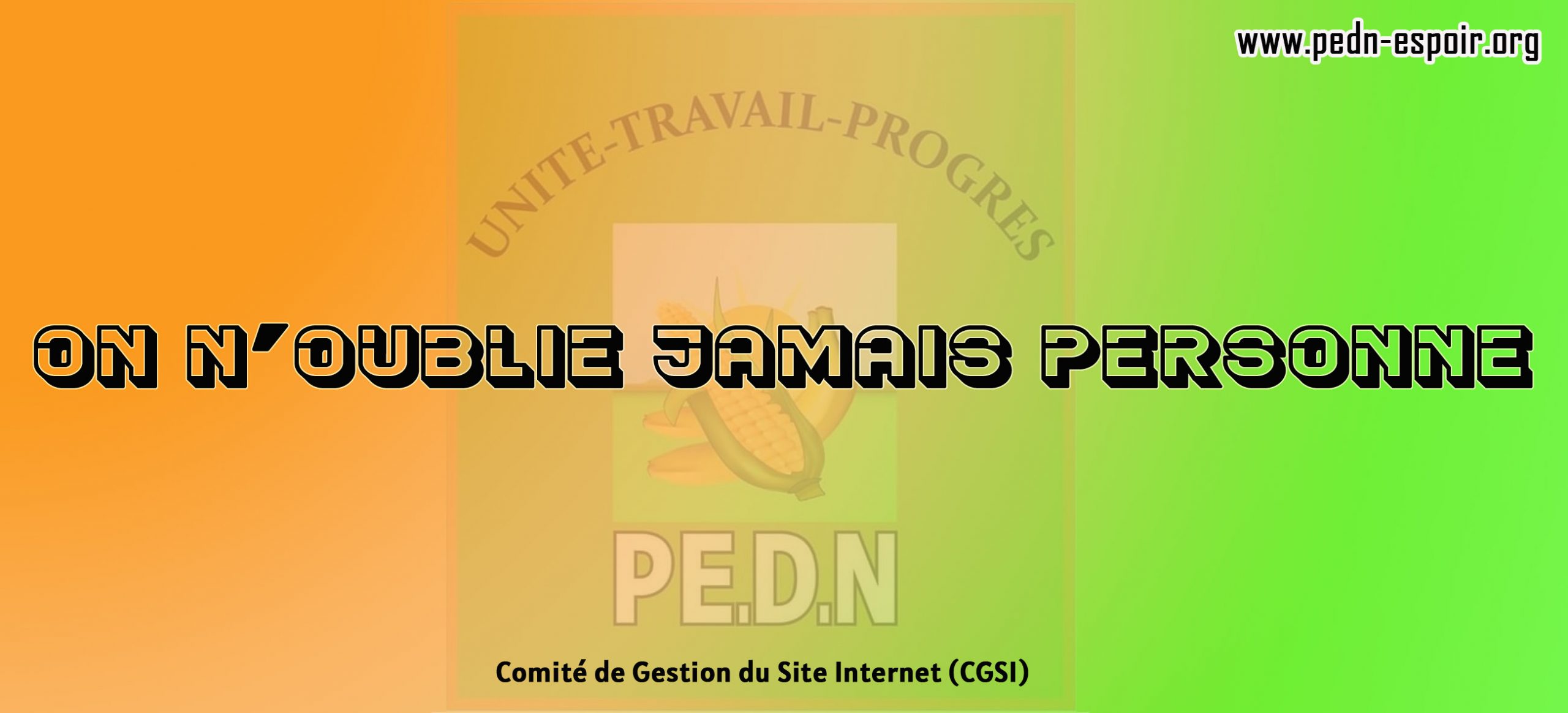 L’EMOUVANT TÉMOIGNAGE DE L’ÉPOUSE DU DÉFUNT PARRAIN  DU PE.D.N  DE GUINÉE ÉQUATORIALE.