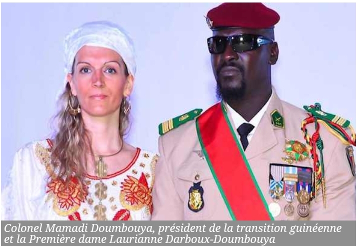 Mamadi Doumbouya donne le nom de son 4ème enfant au Général Lansana Conté