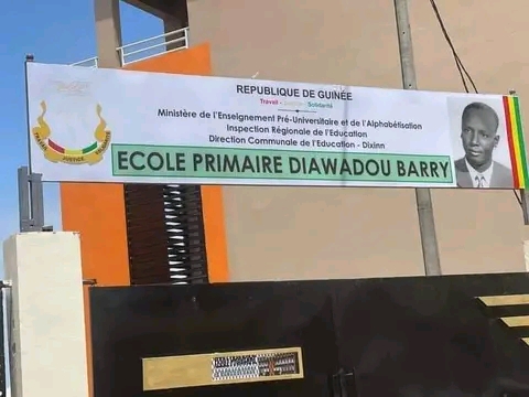 ÉDUCATION : INAUGURATION DE L’ÉCOLE PRIMAIRE BARRY DIAWADOU DE DIXINN