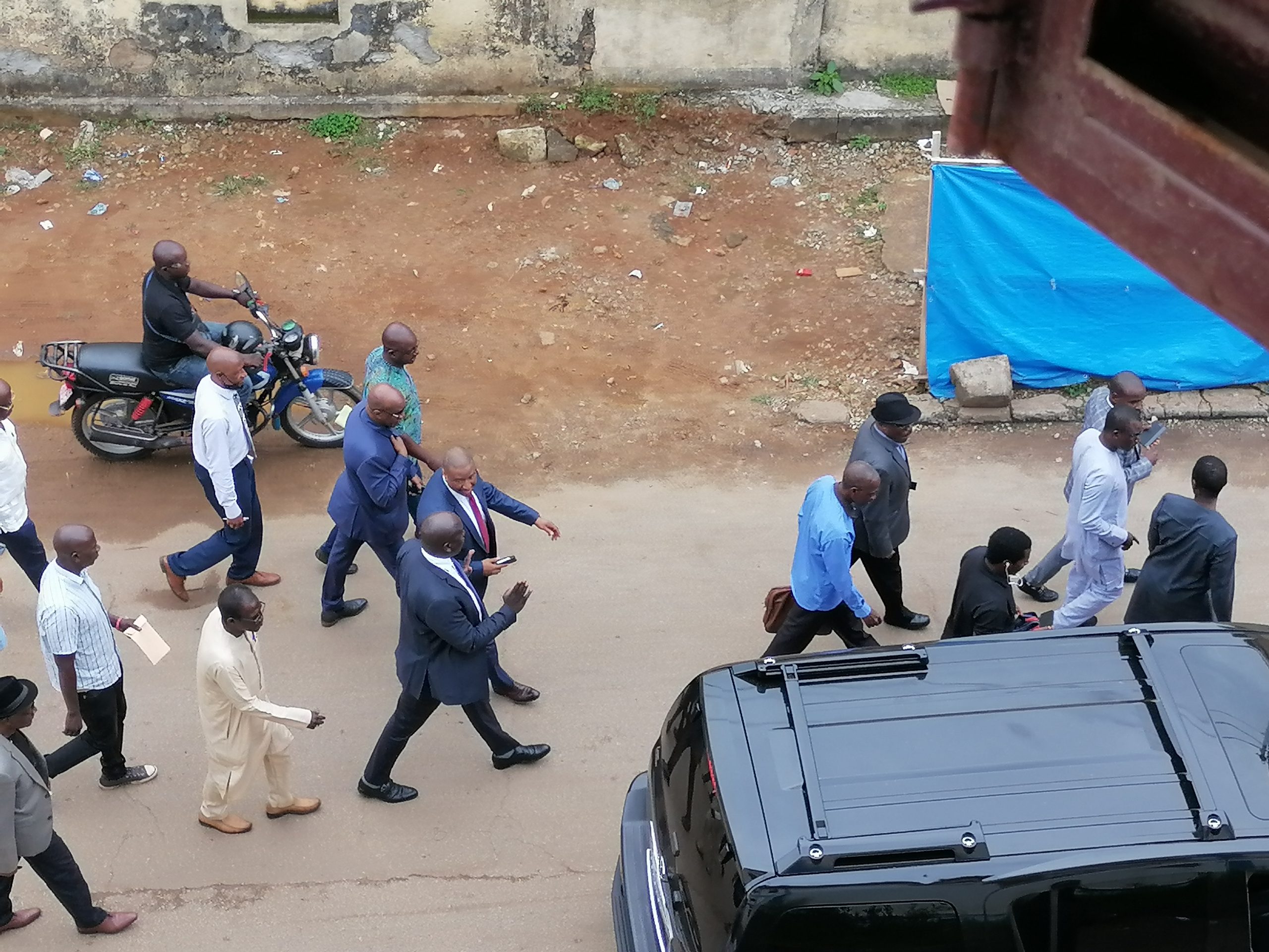 MANIFESTATION DU FNDC DU 20 OCTOBRE 2022: LA COMPARUTION DE MAMADOU SYLLA ET CIE DEVANT LA DCIJ-GN de certains cadres du quator