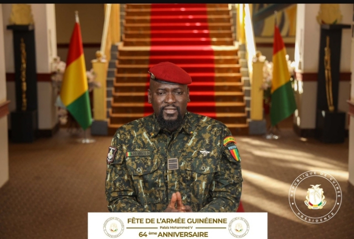 Fête de l’armée Guinéenne: voici le discours intégral du président Doumbouya